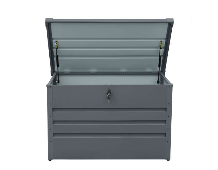floraworld Metall Aufbewahrungsbox 270 l mit Schloss